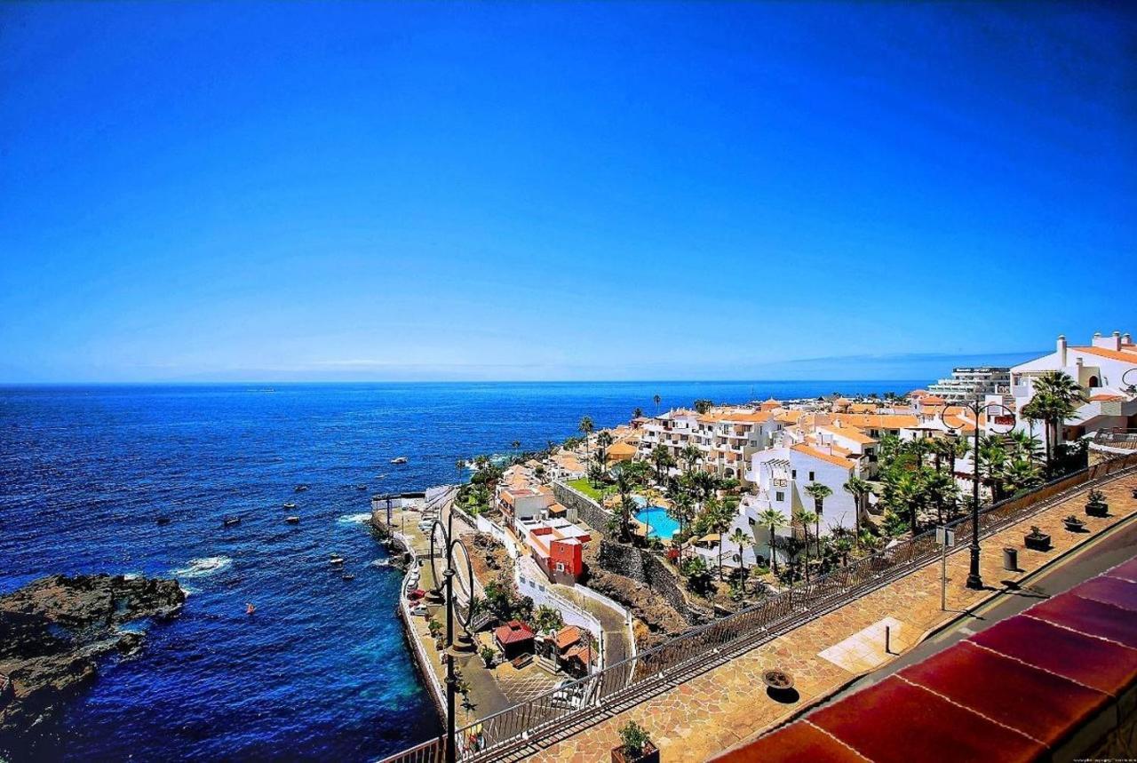 FRONT LiNE OCEAN ViEW 2BeD Wi-Fi YOUR HOLiDAY HOME Puerto de Santiago  Exterior foto