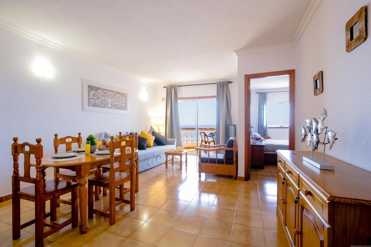 FRONT LiNE OCEAN ViEW 2BeD Wi-Fi YOUR HOLiDAY HOME Puerto de Santiago  Exterior foto